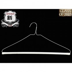 Strut White Hanger (With Combined Trouser)-250/box